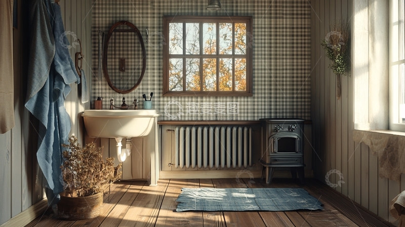 高清大图下载【趣麦麦图】温馨室内场景4