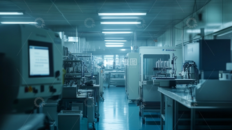 高清大图下载【趣麦麦图】精密车间