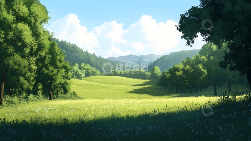 高清大图下载【趣麦麦图】宽屏风景画59