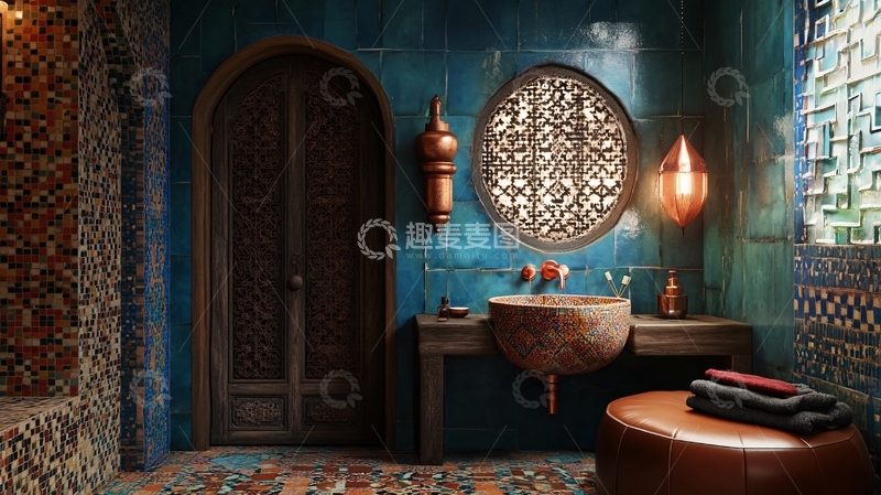 高清大图下载【趣麦麦图】土耳其浴室1
