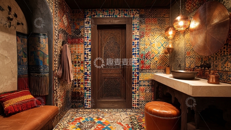 高清大图下载【趣麦麦图】土耳其浴室2