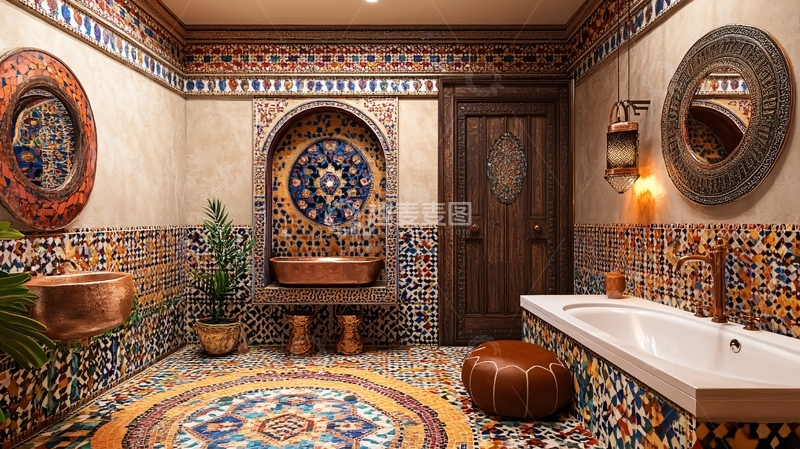 高清大图下载【趣麦麦图】摩洛哥风格1