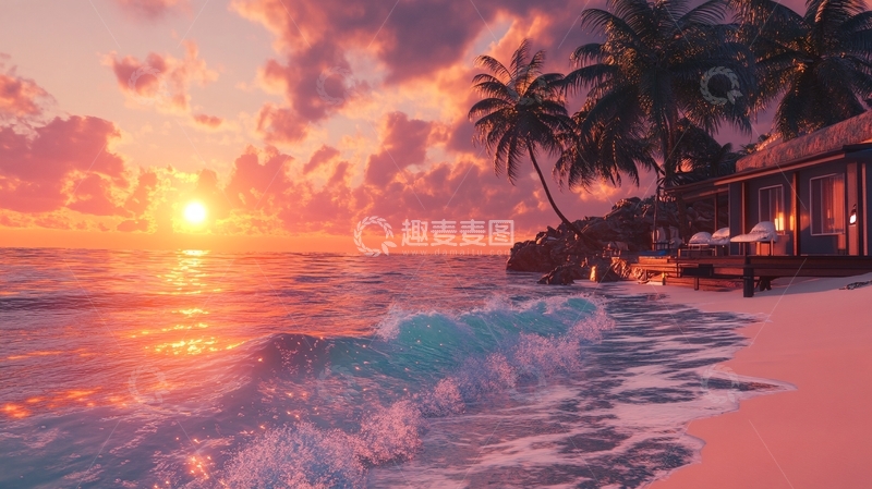 高清大图下载【趣麦麦图】唯美海滨生活2