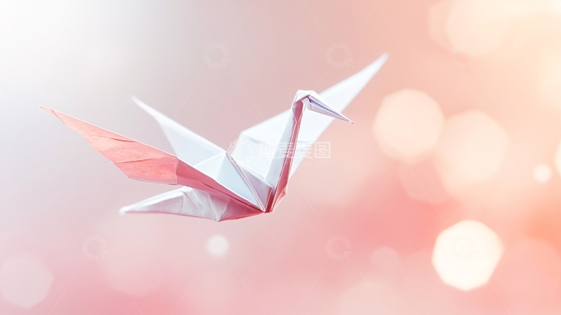 高清大图下载【趣麦麦图】梦幻千纸鹤