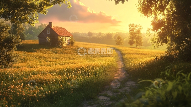 高清大图下载【趣麦麦图】唯美农村场景63