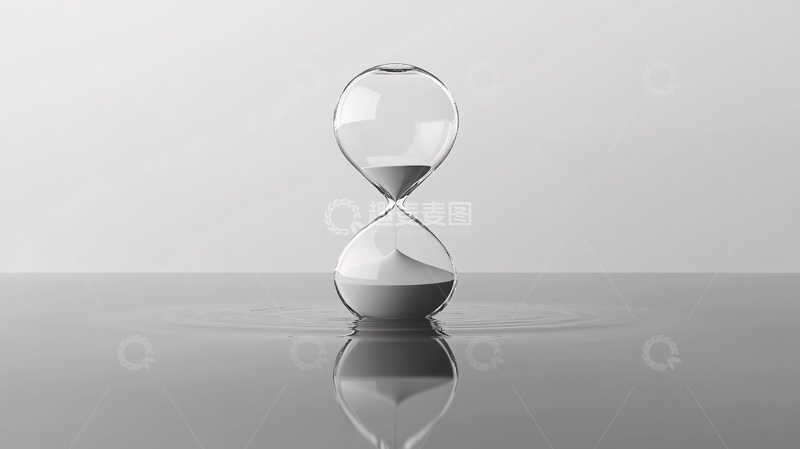 高清大图下载【趣麦麦图】倒影倒计时