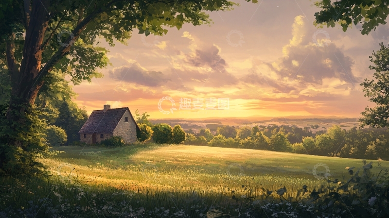 高清大图下载【趣麦麦图】唯美农村场景64