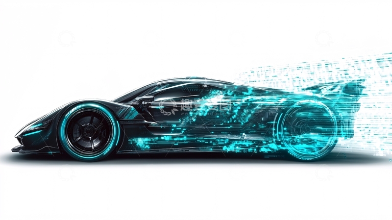 高清大图下载【趣麦麦图】智能跑车4