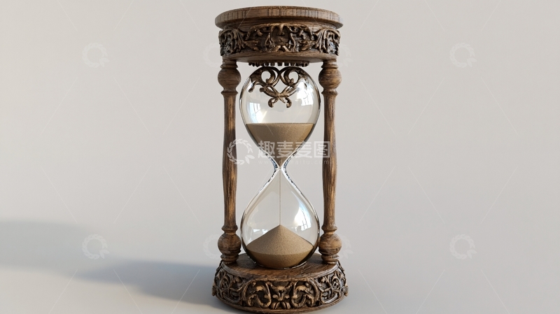 高清大图下载【趣麦麦图】敲钟模型