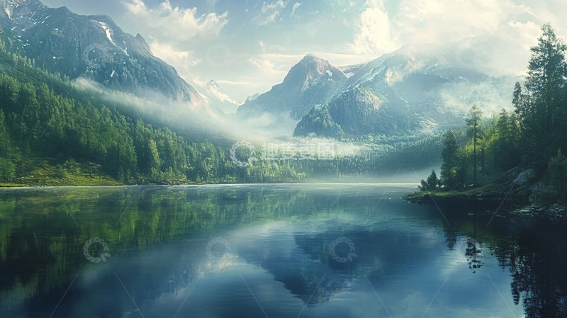 高清大图下载【趣麦麦图】唯美山水壁纸14