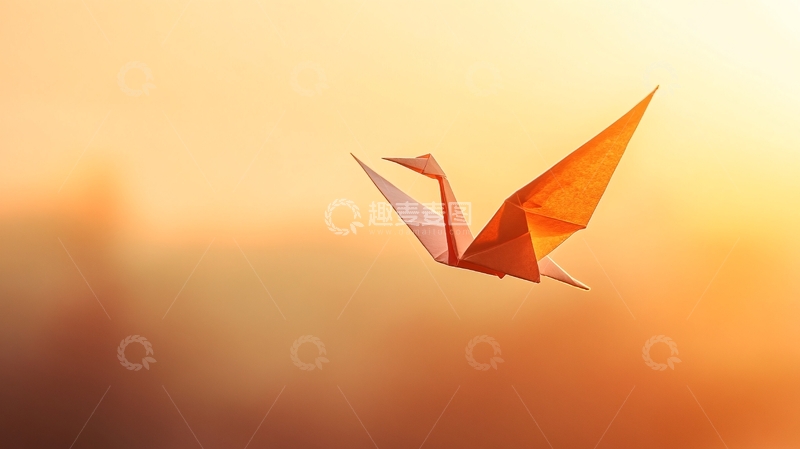 高清大图下载【趣麦麦图】梦幻千纸鹤1