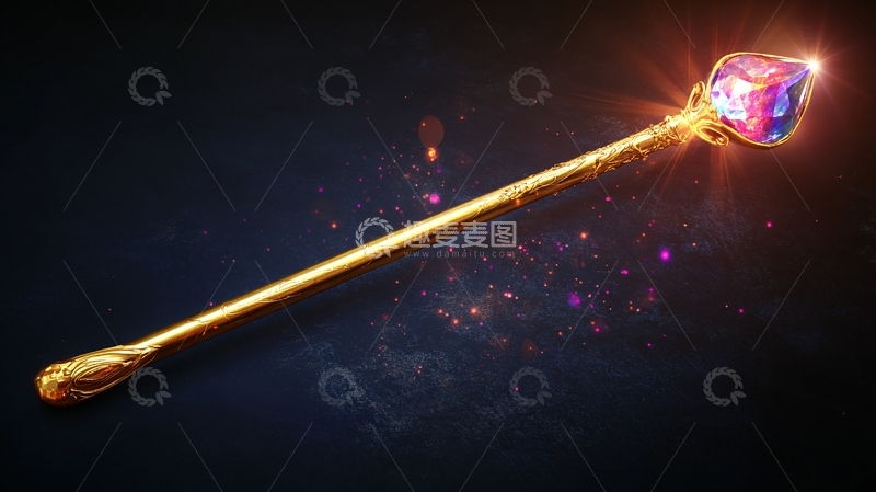 高清大图下载【趣麦麦图】神奇的魔杖