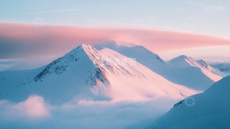 高清大图下载【趣麦麦图】川西巴郎山云海日出