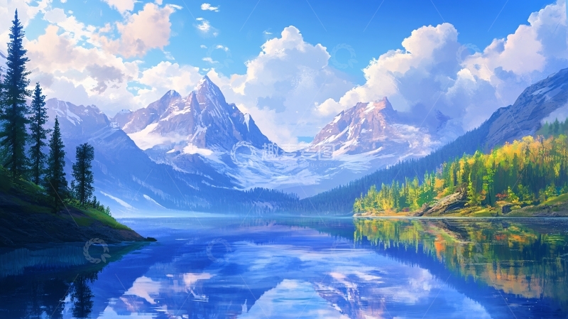 高清大图下载【趣麦麦图】宽屏风景画65