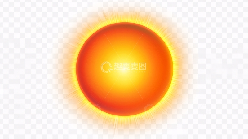 高清大图下载【趣麦麦图】太阳素材1