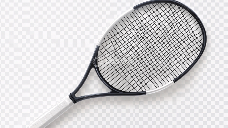 高清大图下载【趣麦麦图】网球拍透明背景