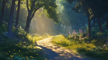 唯美森系场景13