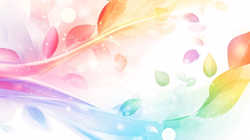 高清大图下载【趣麦麦图】梦幻彩色底纹