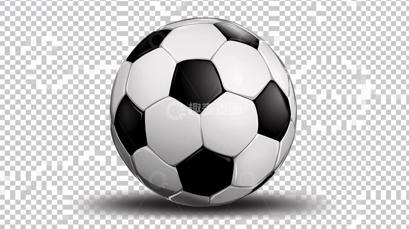 高清大图下载【趣麦麦图】免抠足球1