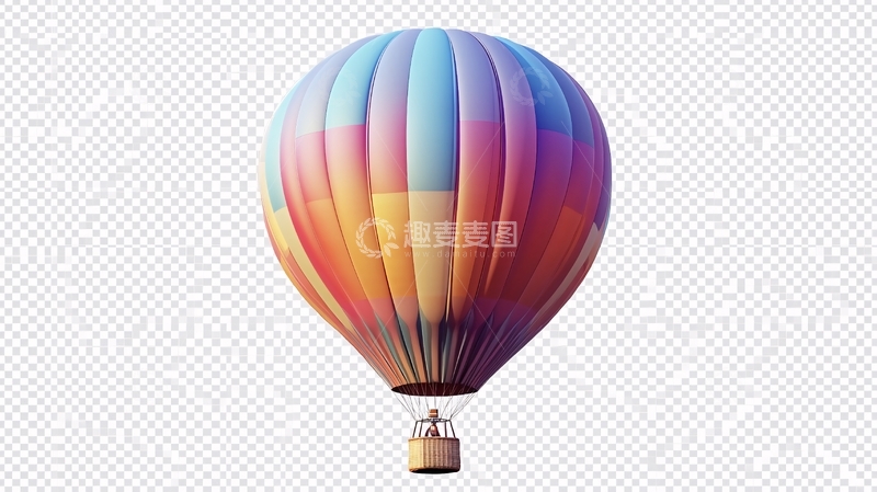 高清大图下载【趣麦麦图】热气球素材