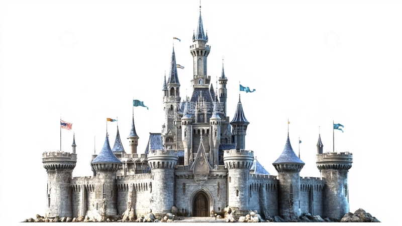 高清大图下载【趣麦麦图】欧式立体城堡2