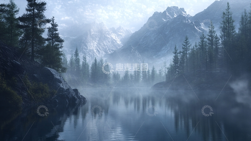 高清大图下载【趣麦麦图】山水高清壁纸9