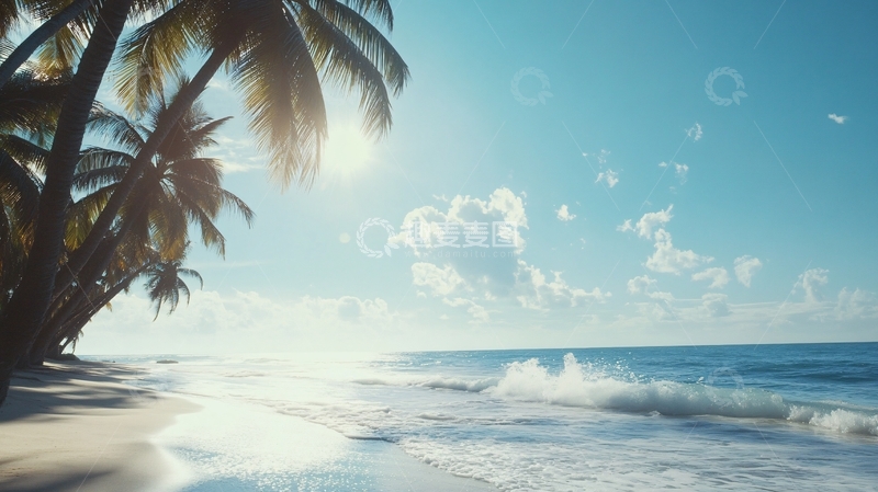 高清大图下载【趣麦麦图】热带风光海滨风光18