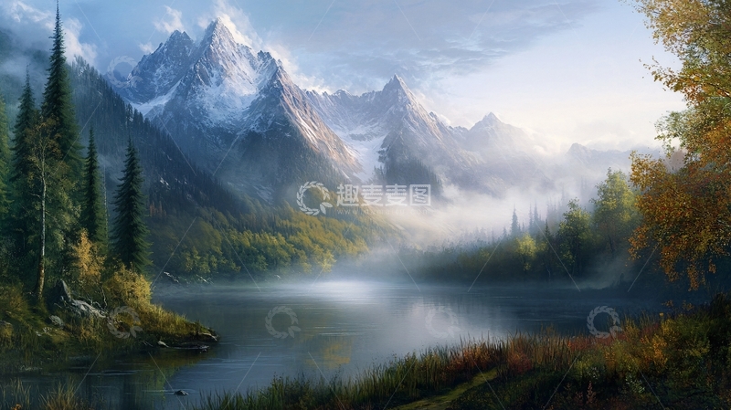 高清大图下载【趣麦麦图】宽屏风景画70