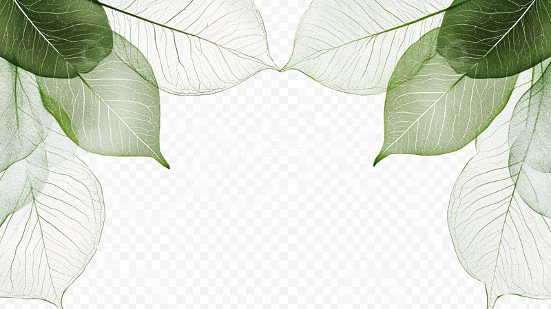 高清大图下载【趣麦麦图】叶脉背景设计