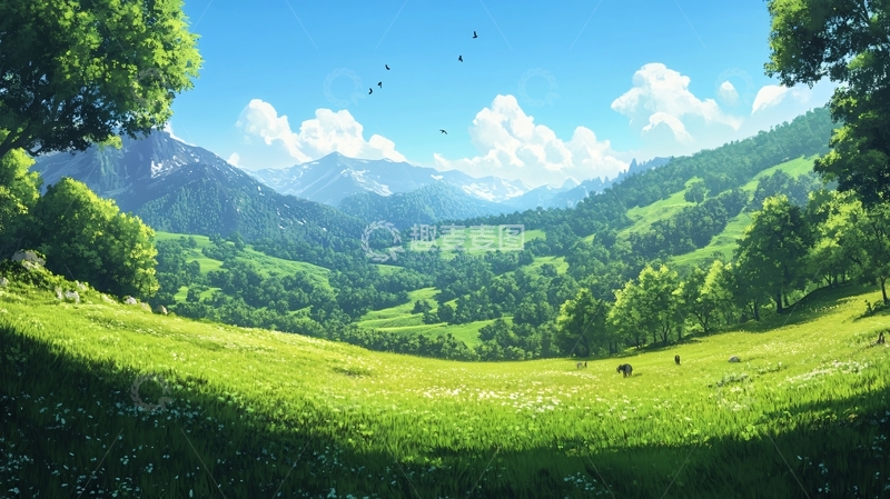 高清大图下载【趣麦麦图】宽屏风景画68