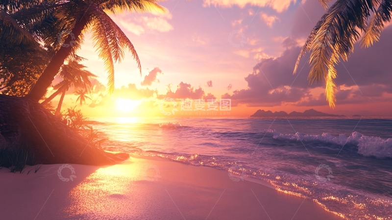 高清大图下载【趣麦麦图】唯美海滨生活4