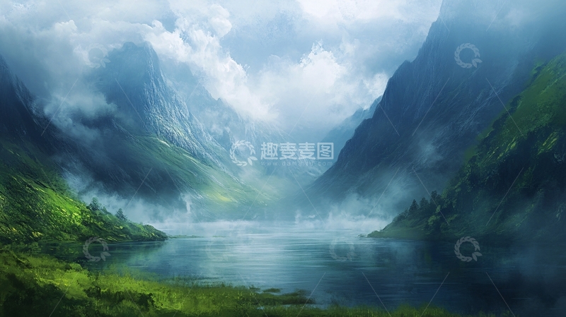 高清大图下载【趣麦麦图】山水高清壁纸10