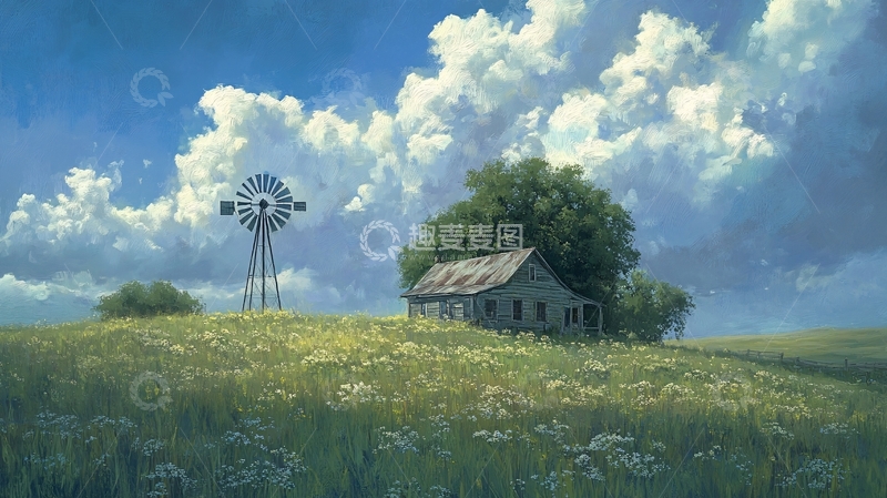 高清大图下载【趣麦麦图】唯美农村场景66
