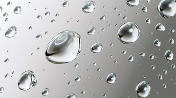 雨滴透明下落轨迹