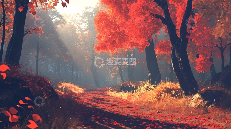 高清大图下载【趣麦麦图】唯美秋色插图2