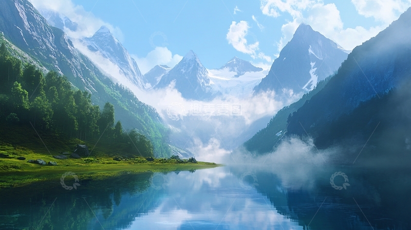 高清大图下载【趣麦麦图】唯美山水壁纸17