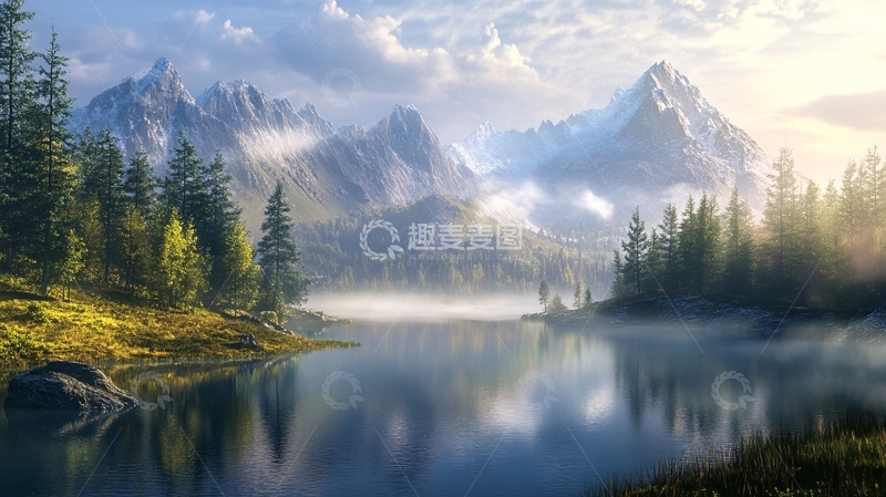 高清大图下载【趣麦麦图】山水风景风光壁纸27