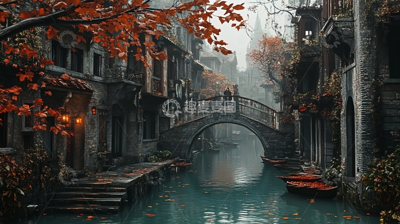 高清大图下载【趣麦麦图】唯美古镇风光3