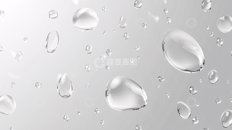 高清大图下载【趣麦麦图】椭圆水滴轨迹图
