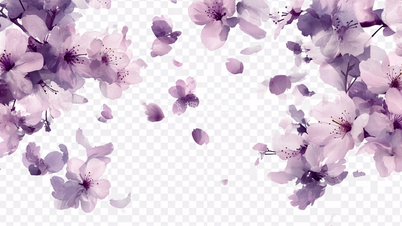 高清大图下载【趣麦麦图】免扣樱花