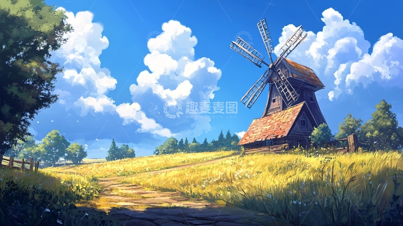 高清大图下载【趣麦麦图】唯美农村场景69