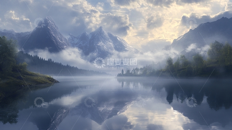 高清大图下载【趣麦麦图】唯美山水壁纸19