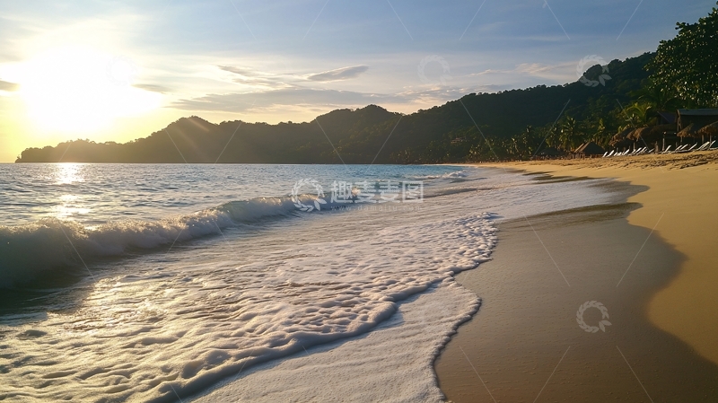 高清大图下载【趣麦麦图】甲米岛海滩1