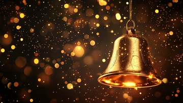 金色铃铛闪耀装饰2