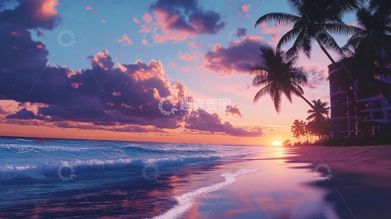 高清大图下载【趣麦麦图】唯美海滨生活5