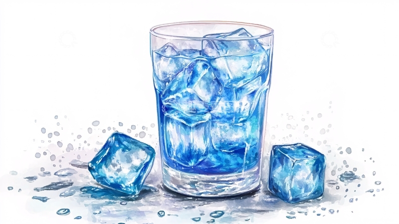 高清大图下载【趣麦麦图】冰饮插画3