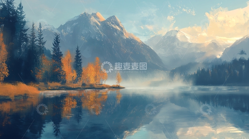 高清大图下载【趣麦麦图】唯美山水壁纸20