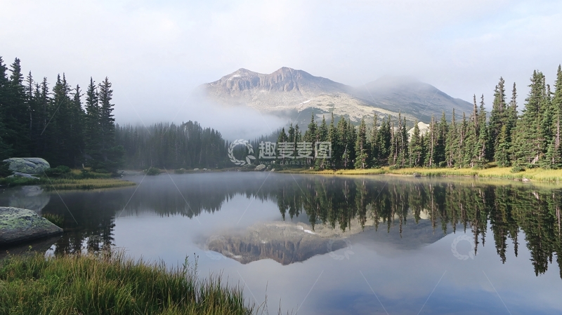 高清大图下载【趣麦麦图】雾缭绕山水风景3