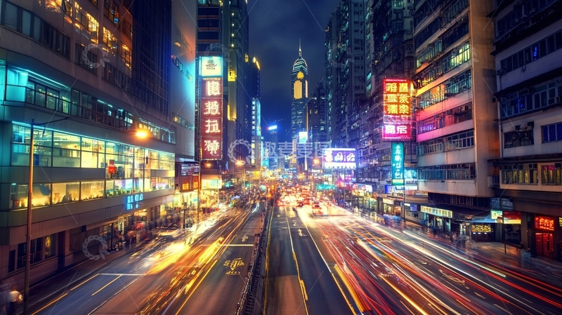 高清大图下载【趣麦麦图】城市快节奏11