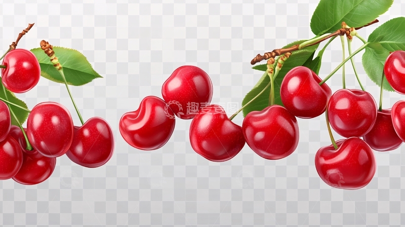 高清大图下载【趣麦麦图】写实樱桃